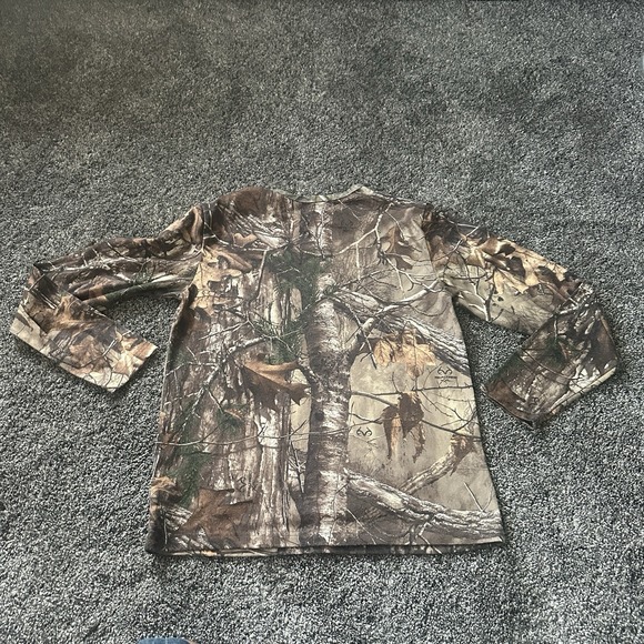 RedHead Shirt Mens Medium Brown Camo Long Sleeve Hunting Outdoor Performance - Picture 12 of 14